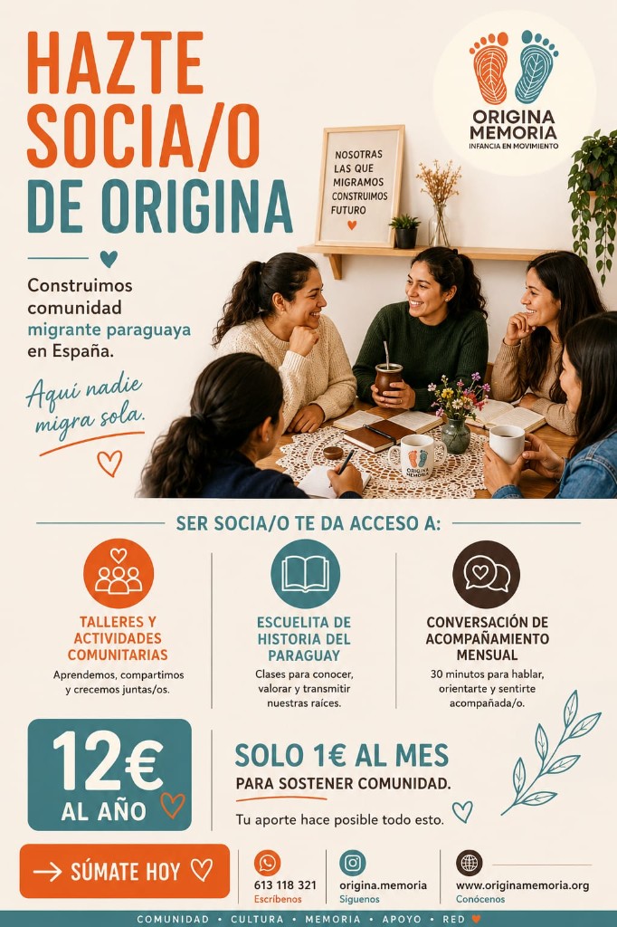 Mujeres de la comunidad Origina compartiendo un encuentro